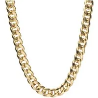 Luigi Merano Panzerkette Panzerkette, teilmassiv, Gold 585
