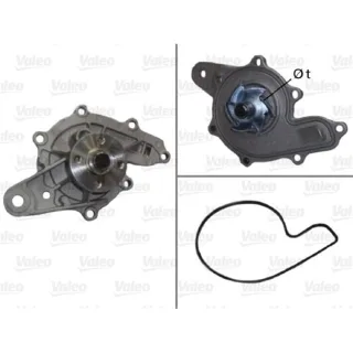 Valeo Wasserpumpe + Dichtung Smart Cabrio City-Coupe Crossblade Fortwo Roadster