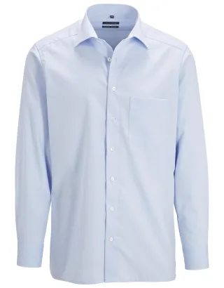 COMMANDER Finest Clothing - Businesshemd MODERN FIT BÜGELFREI 11 bleu - Gr. - 38