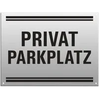 OFFORM DESIGN Warnschild Privatparkplatz, (1 St)