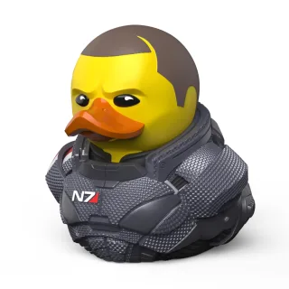TUBBZ Erstausgabe Commander Shepard Sammler-Vinyl-Gummientenfigur - Offizielle Mass Effect-Merchandise - Sci-Fi TV Filme & Videospiele
