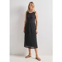 STREET ONE Midikleid in Unifarbe