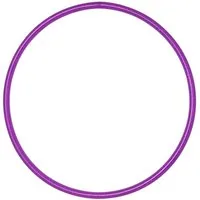 Hoopomania Hula-Hoop-Reifen Kinder Hula Hoop, Glitter Farben, Ø 60cm Violett