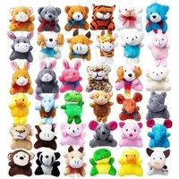 JOYIN Kuscheltier JOYIN 12 Set Mini-Plüschtiere (je 7,5 cm)als Schlüsselanhänger (12-St)