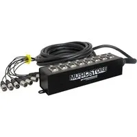 MUSIC STORE Audio-Kabel, Multicore Kabel, 8xXLR, Stagebox, Professionell