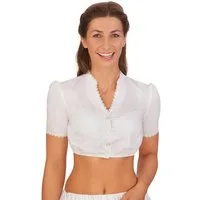 Spieth & Wensky Dirndlbluse Dirndlbluse - GELDORA - weiß