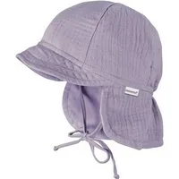 MAXIMO Schirmmütze Musselin, Nackenschutz, Bindeband, Unisex, UV-Schutz