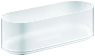 GROHE Duschablage Selection 41037 Glas für Halter 41035 weißglas, 41037000 41037000