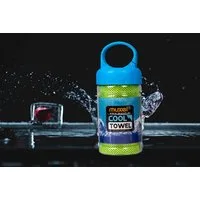 Muxel Massagerolle Cool Down Towel das kühlende Tuch in Grün (Set)