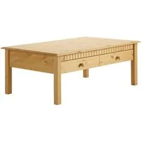 OTTO home Couchtisch Lisa (Couchtisch, Sofatisch, OTTOs Choice), mit großer Schublade, Breite 110 cm, Landhausstil