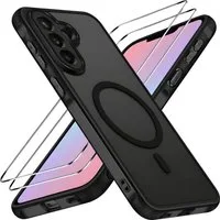 SmartUP Smartphone-Hülle + 2X Schutzglas für Samsung Galaxy A37 5G Panzerfolie MagSafe Case 9H 6,7 Zoll, MagSafe-Technologie, integrierter Kameraschutz