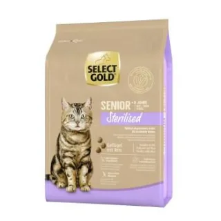 SELECT GOLD Sterilised Senior Geflügel und Reis 2,5 kg
