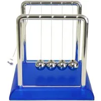 EDUPLAY Lernspielzeug Kugelstoßpendel Newton mit 5 Metallkugeln (0-St)