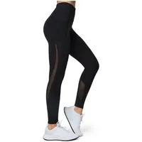 Yvette Leggings Damen Sport mit Taschen Mesh Blickdicht Sporthose Lauf Hose E110361A19