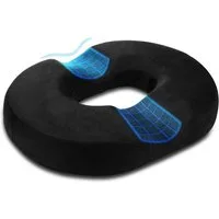 TUWENA Stuhlkissen Donut-Kissen für Schwangerschaft Druckgeschwüre Hämorrhoiden Bürostuhl, Schmerzlinderung Kissen Steißbein, Postnatal, Ischias