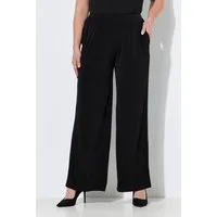 Ulla Popken Schlupfhose Hose Jersey weites Bein Elastikbund