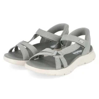 Skechers Slip-Ins Sandalen ILLUMINATE  Grün - Gr. 36 -  Textil und Synthetik