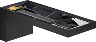 Hansgrohe Wanneneinlauf Axor MyEdition ohne Platte mattschwarz, 47412670 47412670