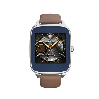 Asus ZenWatch 2 4GB [163" mit Lederarmband] silber/braun