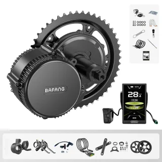 [EU DIRECT] BAFANG BBS02B 48V 750W Mid-Motor Conversion Kit Electric Bike Kits With C010 PAS Display Screen 36/42/44T Ch