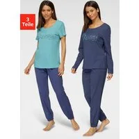 Vivance Dreams by Lascana Pyjama mit Frontschriftzug