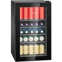 BOMANN Getränkekühlschrank KSG 7515, 74 cm hoch, 43 cm breit, Kühlschrank mit Glastür, 74cm Höhe, EEK E
