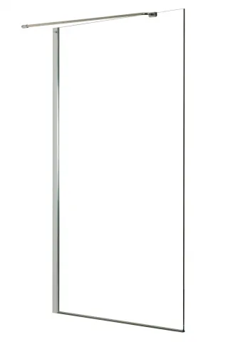 Neuesbad Design Seitenglas 80 cm breit