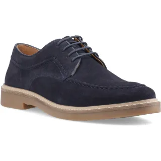 Hush Puppies Genny Leder Herren Schnürschuhe in Marineblau