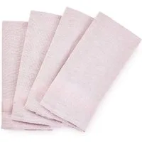 søstre & brødre Geschirrtuch 4er Set Geschirrtücher, (4er Set Geschirrtuch Grubentuch, 100% Baumwolle - MADE IN EUROPE, Sehr saugfähig - Premium Qualität, 4-tlg), Dobby-Design 50x70cm