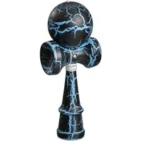 Philos Spiel Philos 3803 - Kendama, schwarz blau, Geschicklichkeitsspiel