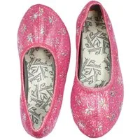 Beck Schläppchen Pink Dream Gymnastikschuh (bis Gr. 38 erhältlich, für Sport und Zuhause) Handarbeit, Made in Germany, mit rutschfester Gummi-Laufsohle
