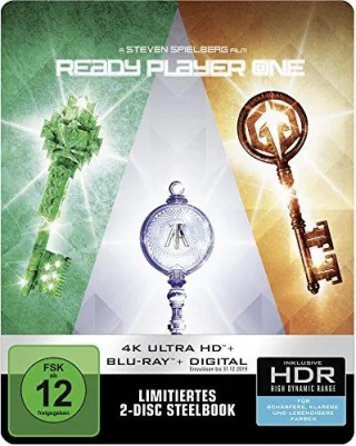 Ready Player One 4K Ultra HD Steelbook [Blu-ray] [Limited Edition]