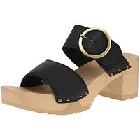 Softclox Softclox S3670 Hedi Softnappa - Damen Pantolette - 03-Schwarz Sandale