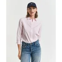 Gant Hemdbluse REG POPLIN STRIPED SHIRT mit einer kleinen Logostickerei auf der Brust