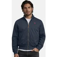 U.S. Polo Assn. Bomberjacke USWyyatt – Herren Übergangsjacke aus Baumwolle – Leichte Freizeitjacke Leichte Herrenjacke mit Reißverschluss und Taschen