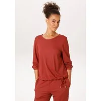 Aniston CASUAL Langarmshirt in weicher Pique-Qualität