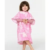 Rip Curl Kinderbademantel Mixed Surf Snap Poncho für Mädchen
