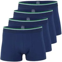 Clark Crown® Boxershorts (4-St) atmungsaktiv durch Bambusfaser