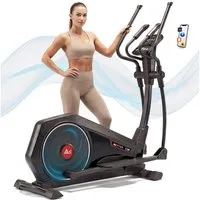 AsVIVA Crosstrainer C28 Pro, Ergometer-Funktion, 16 kg Schwungmasse, Leiser Riemenantrieb