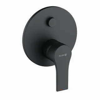 Kludi ZENTA SL Unterputz-Wannenarmatur Push eigensicher,für 88022, mattschwarz, 487633965 487633965
