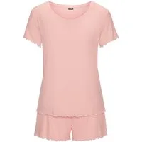 Vivance Dreams by Lascana Shorty (Set, 2 tlg) mit Babylock-Kanten