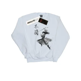 Disney - "Mulan Movie Sword Jump" Sweatshirt für Mädchen (Weiß)