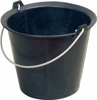 KS Tools Vollgummi-Eimer, 12 Liter, sehr elastisch - 140.0038