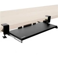 Duronic Schreibtischaufsatz, DKTPX1 Tastaturauszug, Tastaturschublade 68 cm breit 28 cm lang