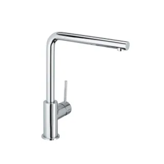 Herzbach Design new Küchenarmatur 10145515101 chrom, Ausladung 220 mm, seitliche Betätigung
