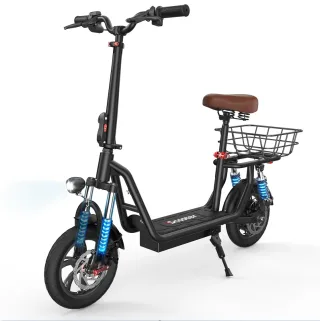 [EU DIRECT] iScooter i12 Electric Scooter 7.5Ah 36V 500W Motor Recommended Top Speed 25KM/H 12in Folding Moped Electric