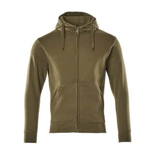 MASCOT Herren Gimont Kapuzensweatshirt mit Reißverschluss CROSSOVER Moosgrün S - 51590-970-33-S