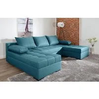 COLLECTION AB Wohnlandschaft Josy U-Form, B: 269 cm, Bettfunktion & Bettkasten, Federkern