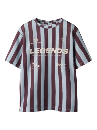NAME IT - NKMFIDUR SS NREG TOP blue fog - Gr. - 146/152