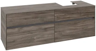 Villeroy & Boch Waschtischunterschrank Collaro C10600 1600x548x500mm Stone Oak C10600RK